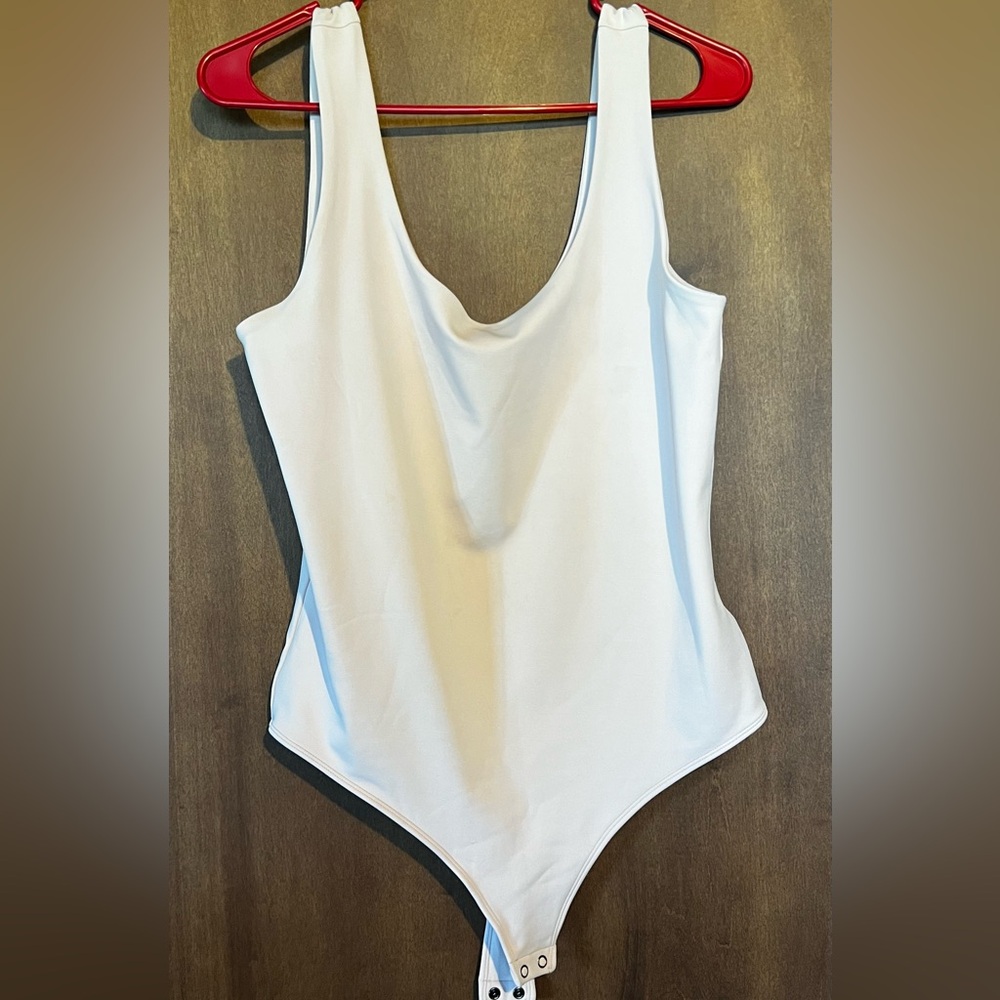 Pale pink Express Body Contour bodysuit